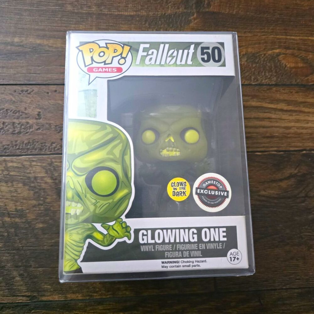 Funko Pop! Games Fallout Glowing One Vinyl Figure #50 Glow Exclusive 2015 RARE